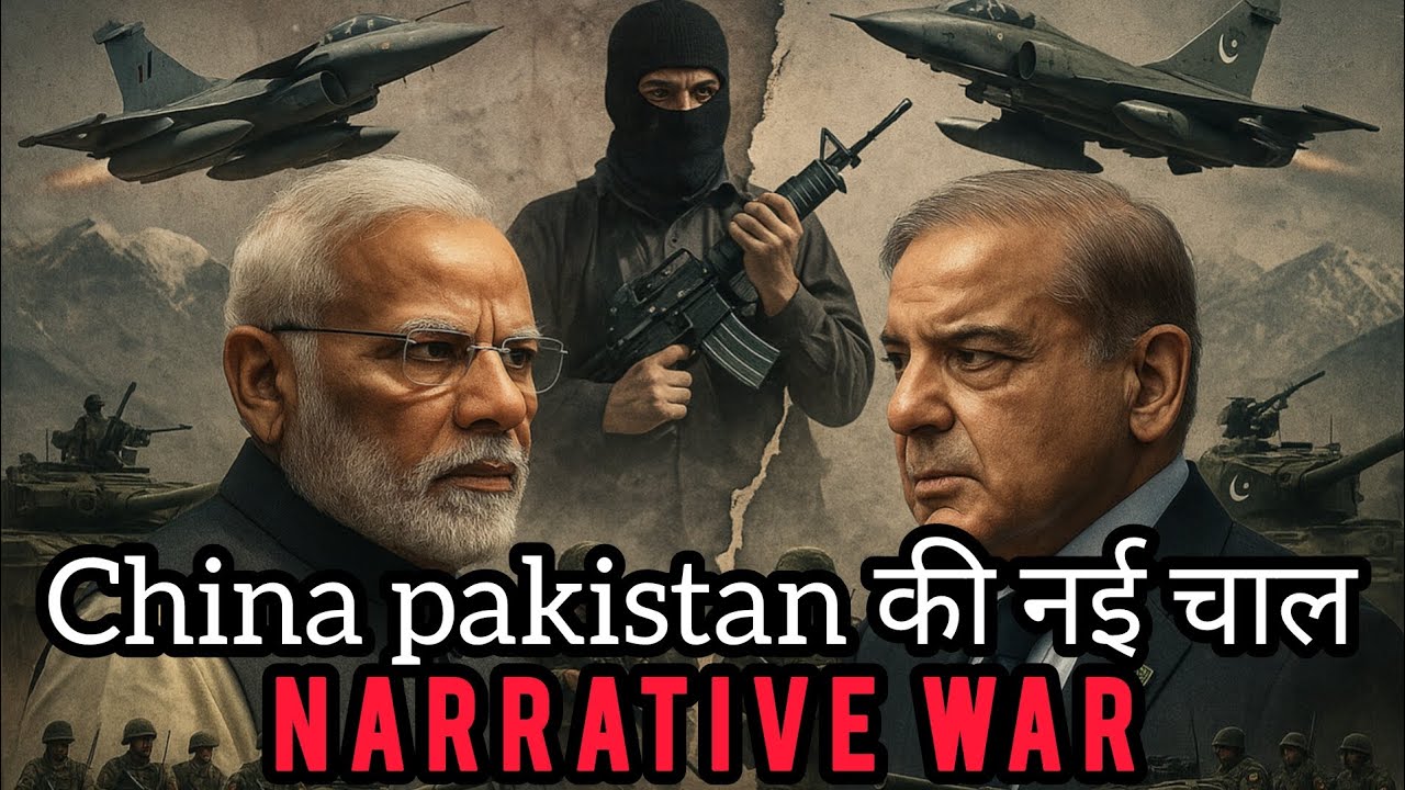 चीन पाकिस्तान की नई चाल narrative war 
