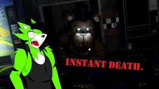 This FNAF Fangame TERRIFIED me. (Project FredBear Reboot.)