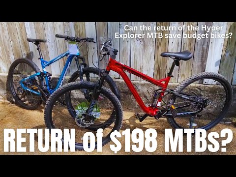 $198 BUDGET MTB! Return of the Hyper Explorer Hardtail & Full