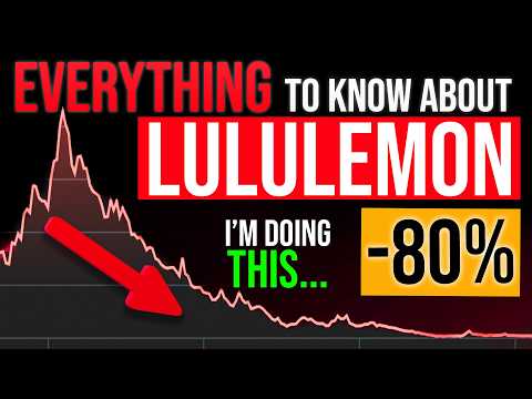 Video preview for Lululemon CRASHING, What I'm Doing - LULU Stock Analysis