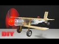 How to Make a Flying Airplane using Syringe and DC Motor