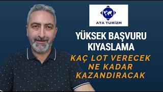 Halka Arz Yüksek Başvuru Kaç Lot Verecek Ata Turizm Ile Diğerlerini Gelin Kıyaslayalım