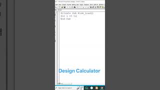 Design Calculator App in Visual Basic 6.0