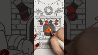Color your way into the holiday spirit 🎄Link to book: https://www.amazon.com/dp/B0DJR9DXFK