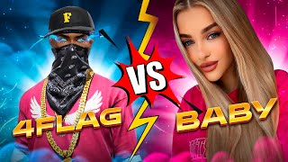 BABY VS @4flaggamer I IS HE A CHEATER? 🙄😈