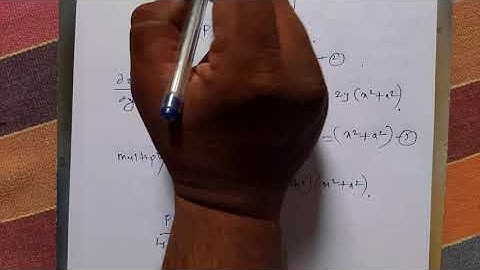 Formation of  Partial Differential equations by eliminating arbitrary constants.