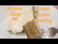 Easy Banana Cake with Cream Cheese Frosting!