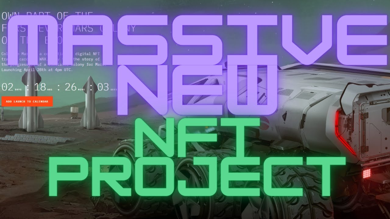 COLONIZE MARS - NEW PLAY TO EARN NFT GAME! #MARSCARDS #COLONIZEMARS  #PASSIVEINCOME #NFT #WAXCRYPTO