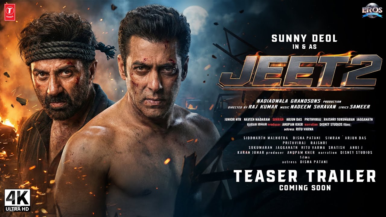 JEET 2 - Trailer Review | Sunny Deol | Salman Khan | Madhuri Dixit | New Movies Trailers 2025