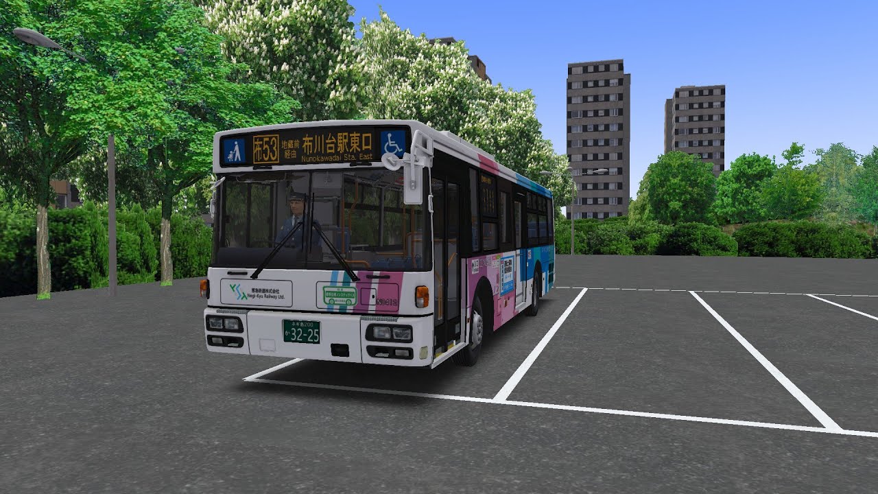 Omsi2　布川台駅行きを96MCで運用してみた（全区間高回転）