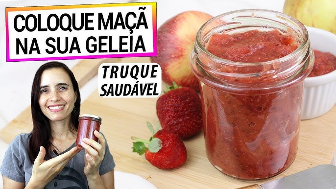 RECEITA DE GELEIA CASEIRA DE PÊSSEGO  FÁCIL DE FAZER - FEITO COM A FRUTA -  SEM CONSERVANTES 