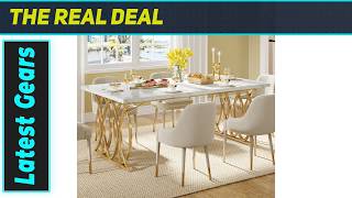 Tribesigns Modern Dining Table: Is This Budget Luxury Actually Worth It