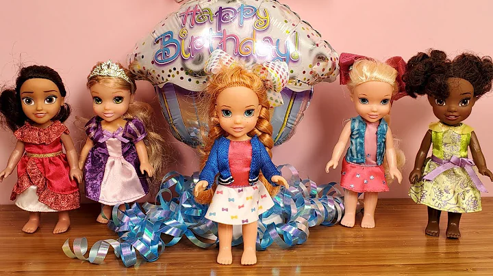Anna's BIRTHDAY !  Elsa and Anna toddlers - JoJo S...