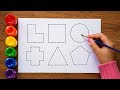 Learn Shapes for Kids | Circle, Triangle, Star, Heart & More | Fun Shapes Learning Video