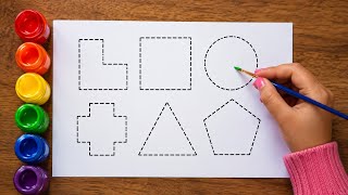Learn Shapes for Kids | Circle, Triangle, Star, Heart & More | Fun Shapes Learning Video Learn Shapes For Kids Circle Triangle Star Heart More Fun Shapes Learning Video