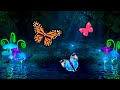 Canción de Cuna para Dormir y Relajar Bebés 🦋 Música para Dormir Bebés con Mariposas y Agua