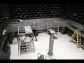 Anechoic chamber wire floor installation – IAC Acoustics