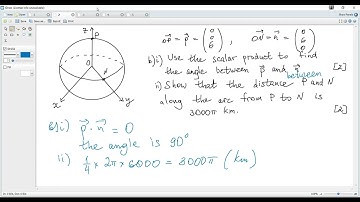 IB Maths Paper 3 May 2025 TZ2 AA/HL Q2, AI/HL Q2. Vectors.