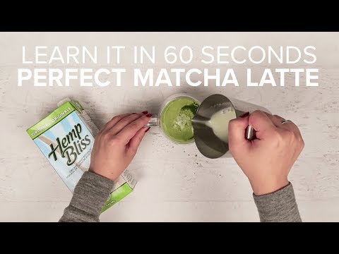 How to Make the Perfect Matcha Latte | Learn it in 60 Seconds