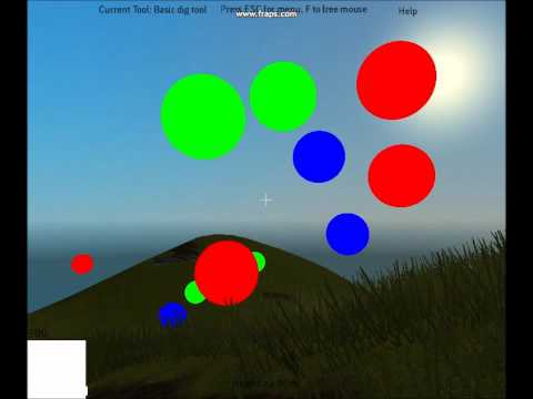 Baloons - first day of implementing scripting using Angel Script