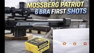 6MM BRA, Mossberg Patriot, First Shots