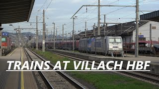 Trains at Villach HBF