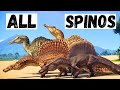 All spinos  prehistoric kingdom