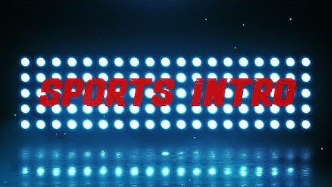 Create a Sports Titles Intro Video - MakeWebVideo.com