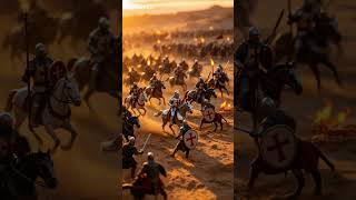 The Crusades: Battle for the Holy Lands ⚔️🏰🔥#Crusades #MedievalWar #HolyLands #Knights #templars