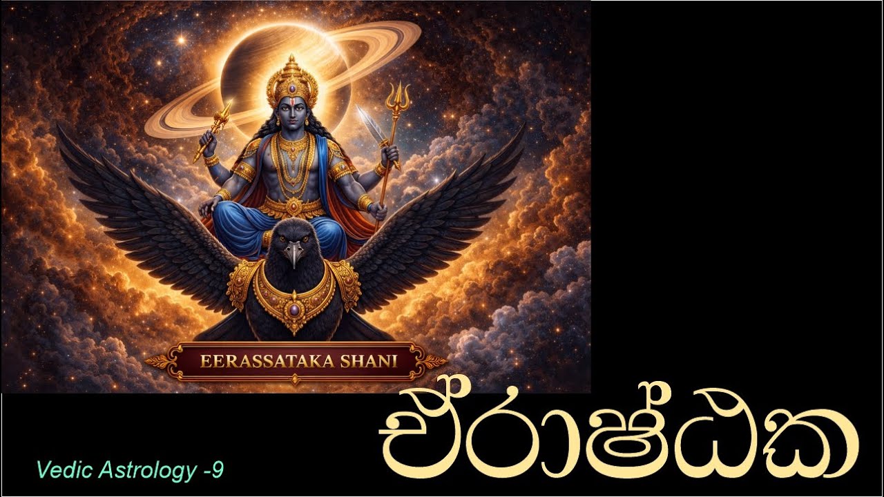 සෙනසුරු  ඒරාෂ්ඨක Erasataka in vedic astrology