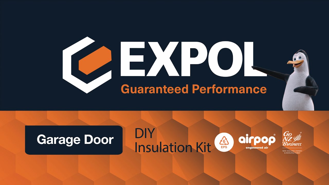 Expol Diy Garage Door Insulation Kit Youtube Expol Diy Garage Door Insulation Kit Youtube