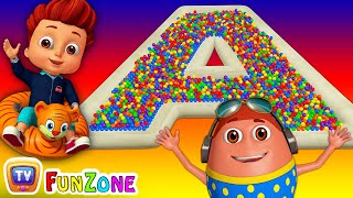 The ABC Song | Ball Pit Fun Show for Kids to Learn ALPHABETS | ChuChu TV Funzone 3D for Children