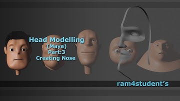 Head Modelling -Part 03- Creating Nose