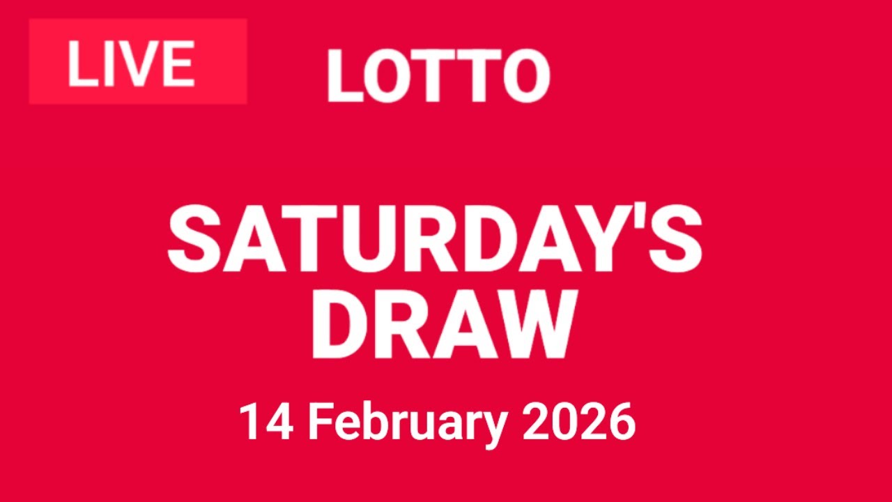The National Lottery Lotto Draw Live results from Saturday 14 February 2026 | tonight's lotto