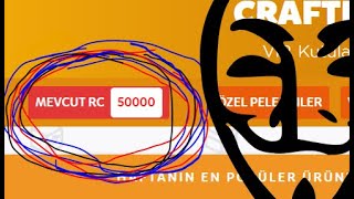 !!! CRAFT RİSE 50000 RC HİLESİ !!!