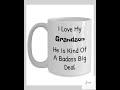 Grandson mug, I love My Grandson Coffee Mug, Custom Photo Mug, grandson gift, grandson birthday g...