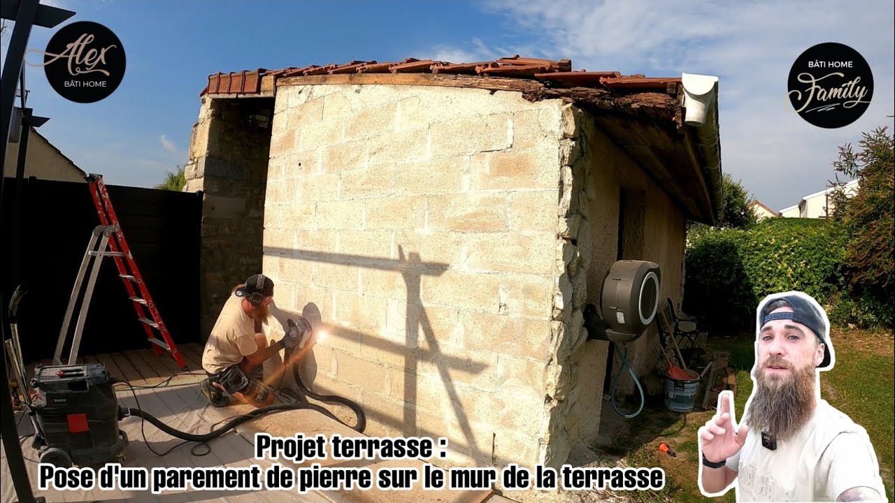 Pose d'un parement de pierre sur un mur extérieur Ep 56 YouTube — free download