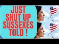 Meghan harry  told to shut up  do this by the team  latest royal meghanandharry meghanmarkle