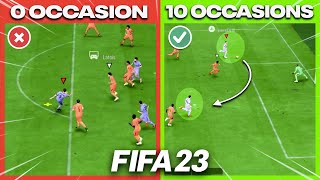 3 Techniques d'ATTAQUE de PRO sur FIFA 23 !  (progresser en attaque)