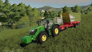 prasowanie i zbieranie siana w farming simulator 19 #33