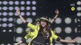 RAINBOW [Golden Touch] @SBS Inkigayo Popular song 20130217
