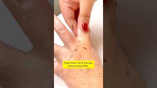 Feet cleaning tips |Remove Dirt and Tanning| Easy Pedicure ✅#pedicure #feetcare #shorts