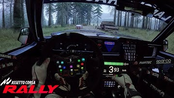 This Laser-Scanned Wales Rally Stage is INSANE in Assetto Corsa Rally!