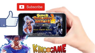Download New DBZ TTT MOD Dragon Ball Heroes ISO V2 + Menu With New Vegito SSJ4 And Demigra
