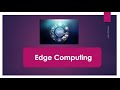 Overview on Edge Computing  #selflearning #edgecomputing #trendingvideo #selflearningmethodology