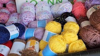JoAnn Fabrics Closeout Yarn HAUL!