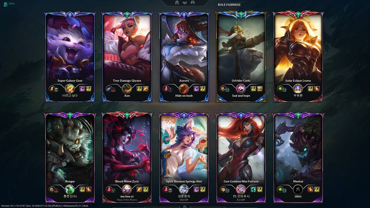 T1 Faker | Aurora MID vs Ahri | Patch 26.1 | 2026-01-12 | LoL Replay