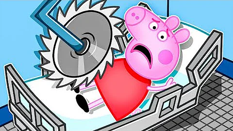 Peppa Pig & Daddy Pig ESCAPE EVIL HOSPITAL!