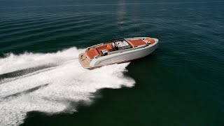 Vanquish VQ45 cruising around the Greek Islands.