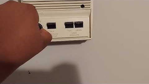 Nutone IMA303 intercom system